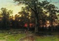 wood in the evening 1869 classical landscape Ivan Ivanovich